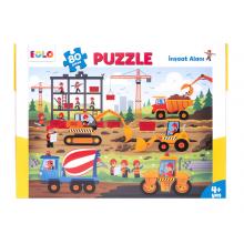 80 Parça Yer Puzzle – İnşaat Alanı