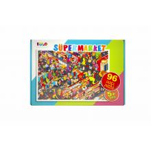 96 Parça Yer Puzzle – Süpermarket