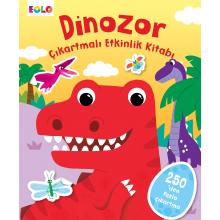 Dinozor Çıkartmalı Etkinlik Kitabı 