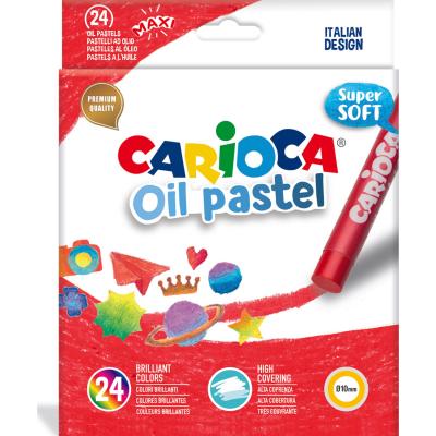 Carioca Yağlı Pastel Boya Kalemi 24'Lü