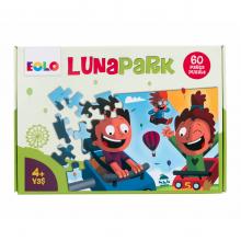 60 Parça Yer Puzzle - Lunapark